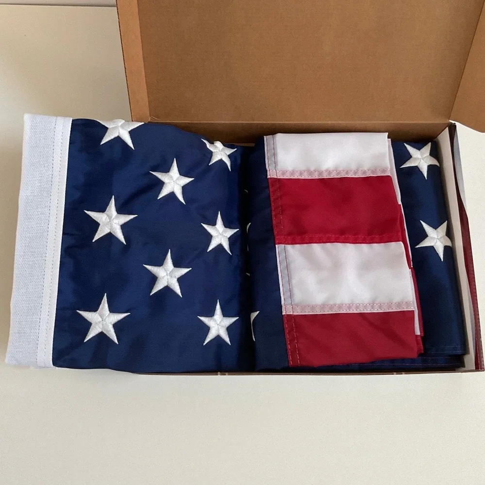 Valley Forge Perma-Nyl American Flag 3' x 5' Sewn Outdoor 100% Nylon 35211000-LK